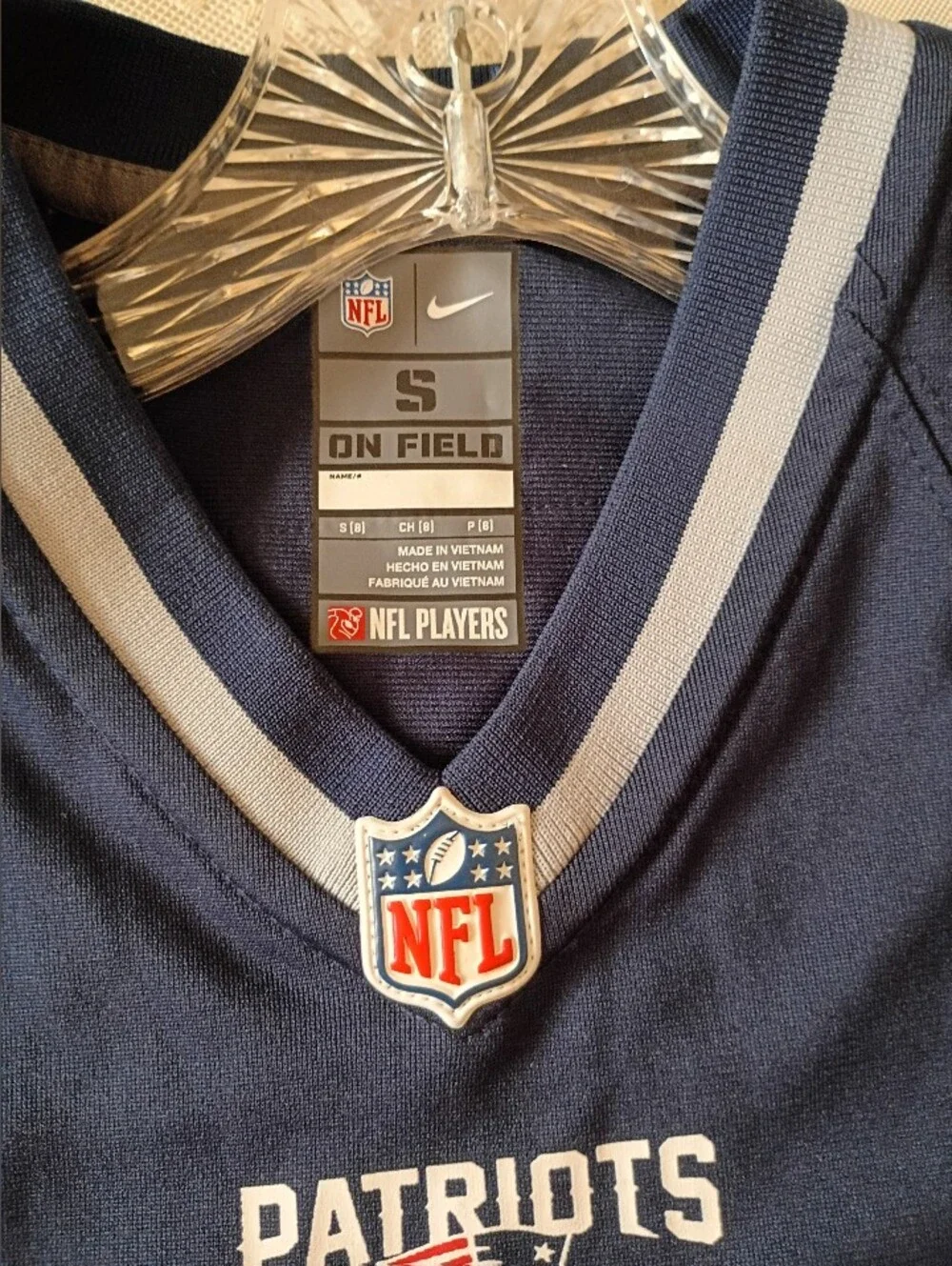 🏈 New England Patriots Youth Tom Brady #12 Nike Jersey, Small 8